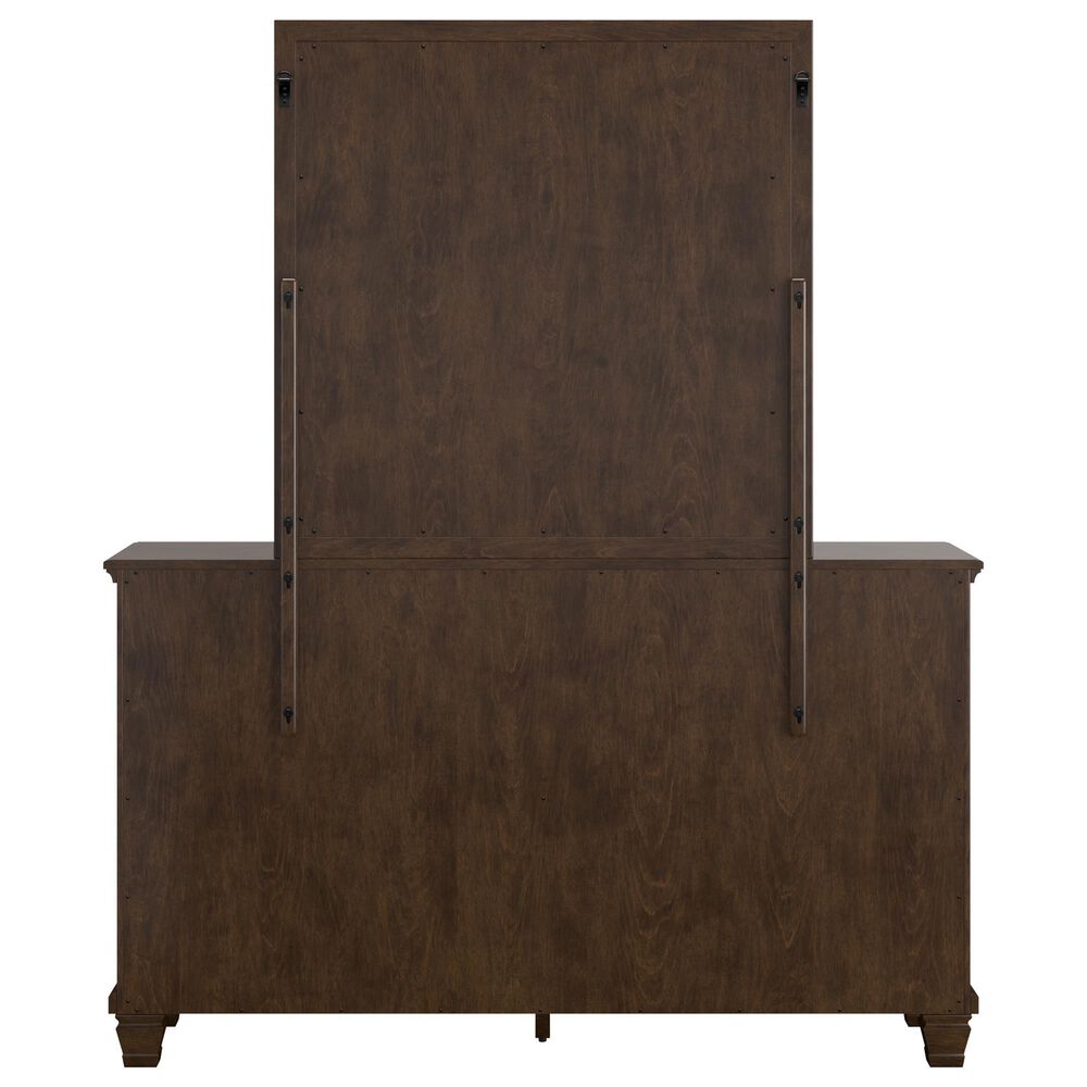 Ashley Danabrin 7-Drawer Dresser and Mirror in Brown, , large