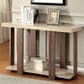 Furniture of America Kincaid Sofa Table in Light Oak, , large