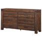 Urban Home Meadow 6-Drawer Dresser in Distressed Brick Brown, , large