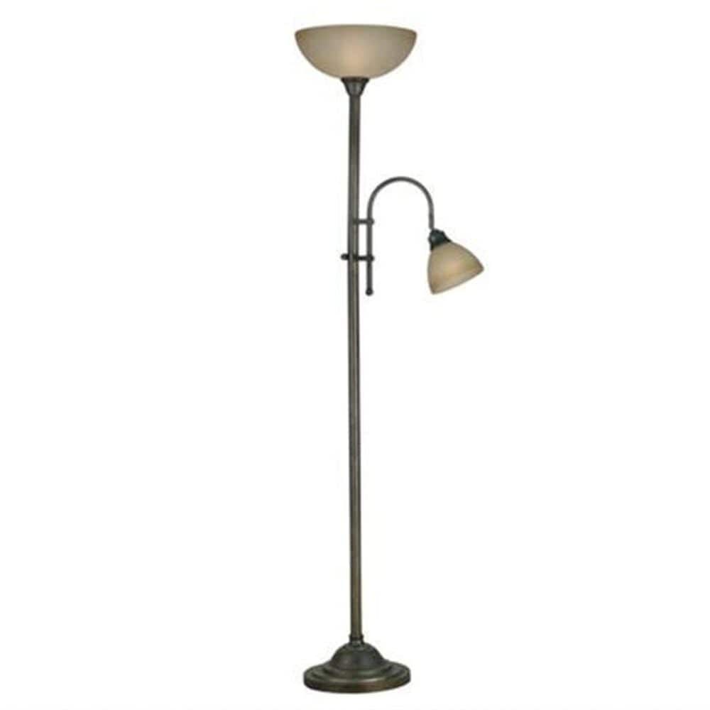 Kenroy Callahan Floor Lamp in Amber, , large