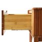 Natural Bamboo Furnishings Currant King Bedroom and Two Nightstands in Amber, , large