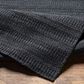 Surya Hickory Charcoal, Black and Gray 10" x 14" Indoor/Outdoor Area Rug, , large