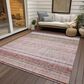 Dalyn Rug Company Portico PO2 Pink 8" x 10" Area Rug, , large