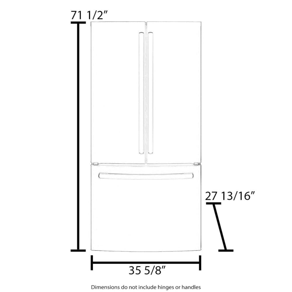 Bosch 36&quot; French Door Bottom Freezer in Black Stainless Steel, , large