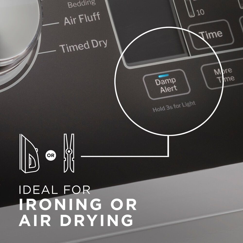 GE 4.5 Cu. Ft. Top Load Washer and 7.4 Cu. Ft. Electric Dryer Laundry Pair in Diamond Gray, , large