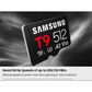 Samsung 512GB T9 UHS-I microSDXC Memory Card in Black, , large