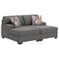 Ashley Clarington 2-Piece Symmetrical Super Chaise in Greystone, , large