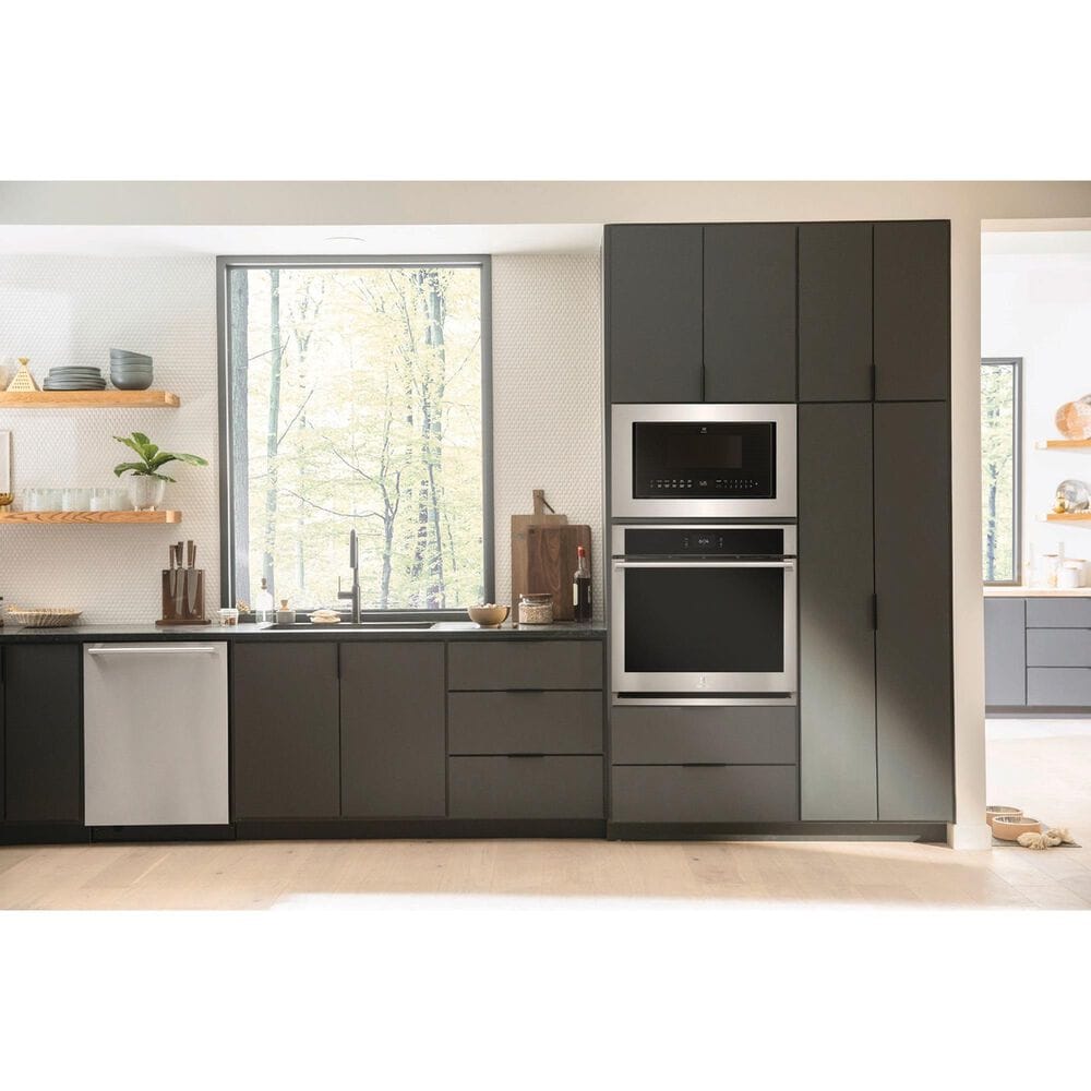 Electrolux 1.5 Cu. Ft. Built-In Side Swing Microwave Oven in Black, , large