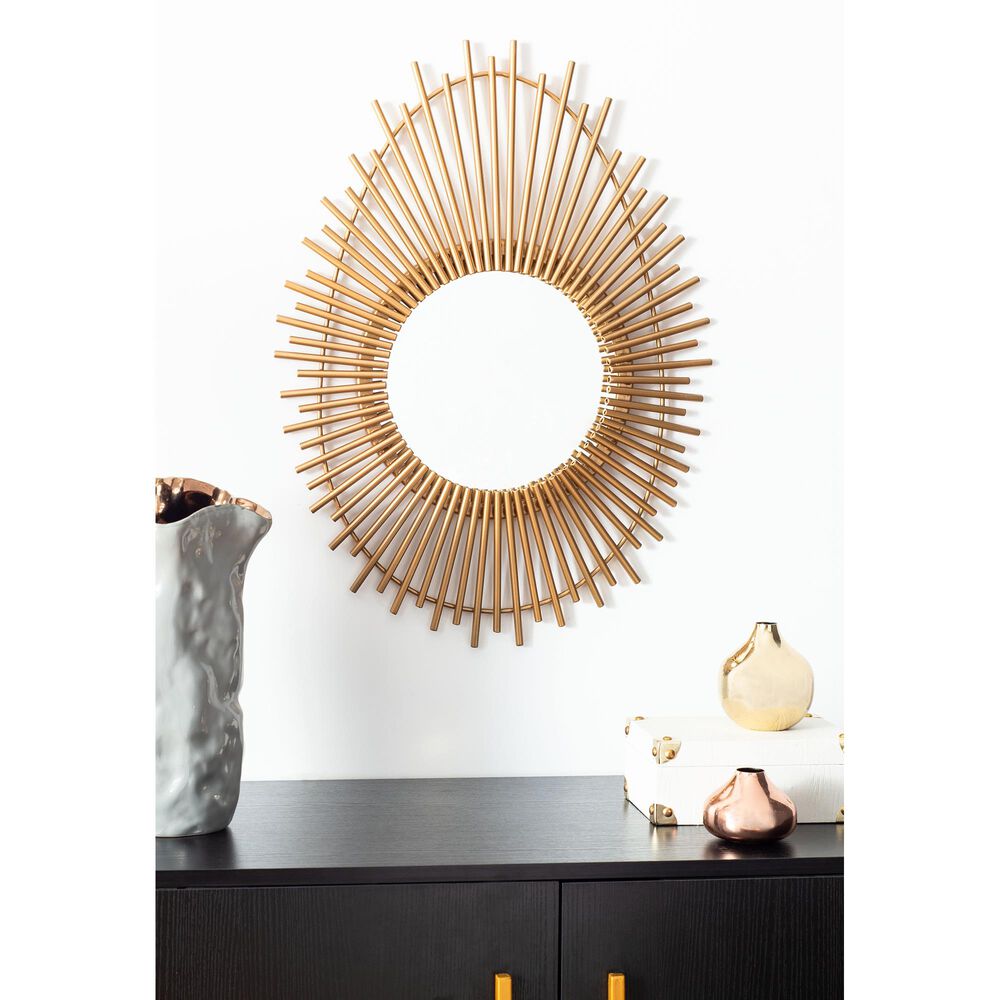 Safavieh Harson Mirror in Gold, , large