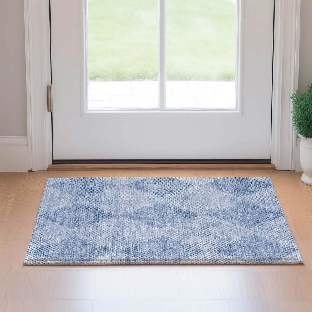 Dalyn Rug Company Trevi TV4 2&#39;6&quot; x 3&#39;10&quot; Blue Area Rug, , large