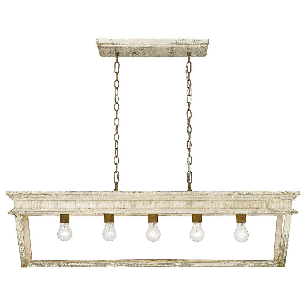Golden Lighting Haiden Linear Pendant in Burnished Chestnut, , large