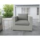 Steve Silver Co. Blakley Patio Lounge Chair in Dark Gray, , large