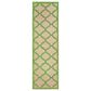 Oriental Weavers Cayman 660F 2"3" x 7"6" Sand/Green Runner, , large