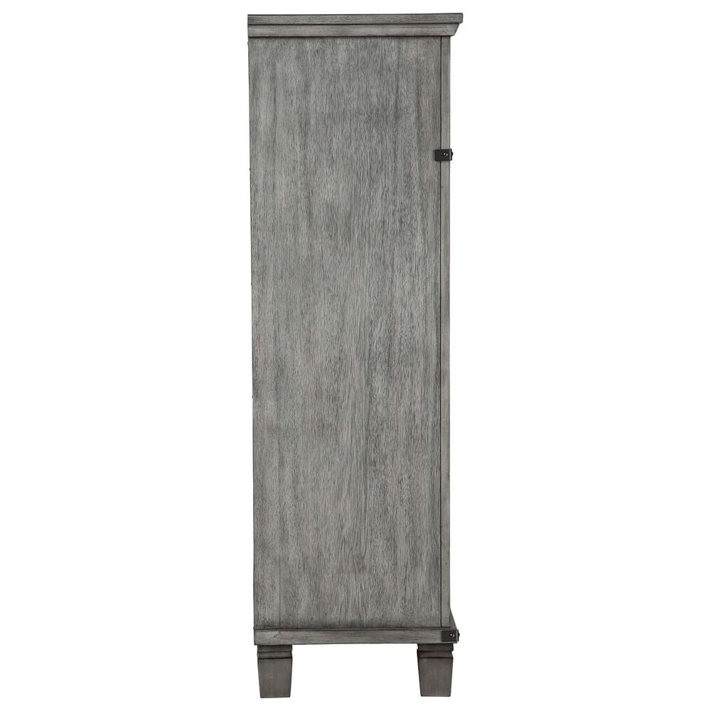Ashley Russelyn 5 Drawer Chest in Gray, , large
