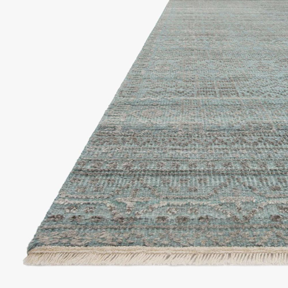 Loloi Idris 4&#39; x 6&#39; Ocean and Smoke Area Rug, , large
