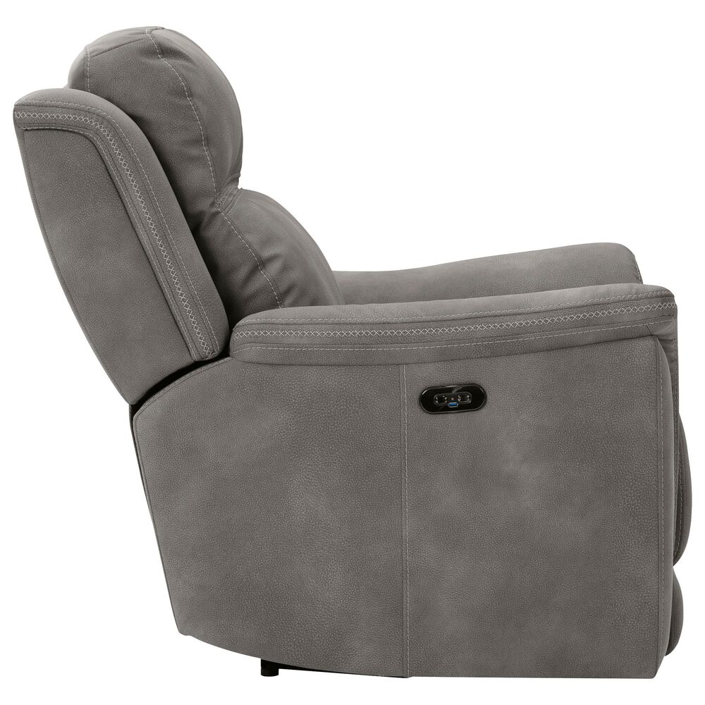 Signature Design by Ashley Next-Gen DuraPella Power Recliner with Power Headrest in Slate, , large