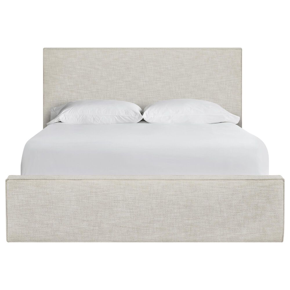 Universal Furniture Oasis Queen Upholstered Panel Bed in Yukon Sand, , large