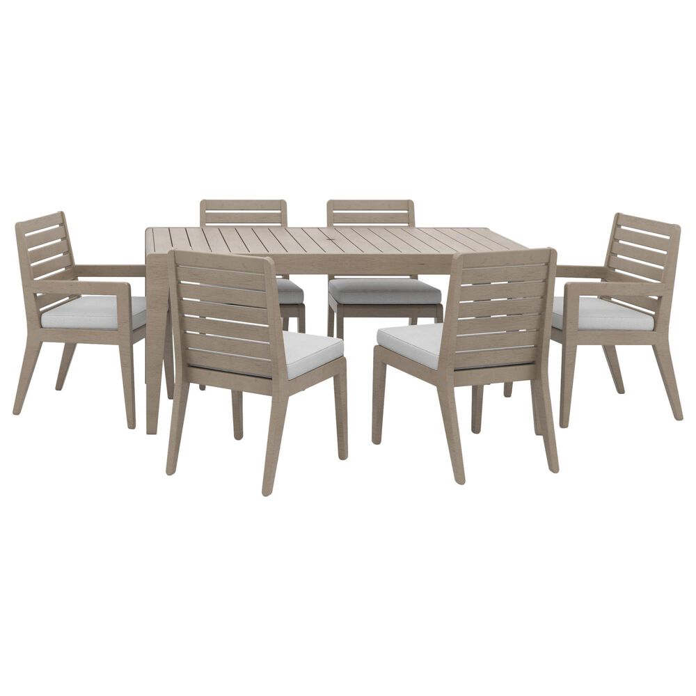 Homestyles Sustain 7-Piece Patio Dining Set in Stain Brown, , large