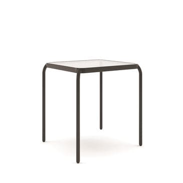 Loni Birch Side Table in Black, , large