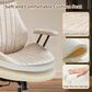 HOMLUX High Back Ergonomic Office Chair with Suede Leather in Beige, , large