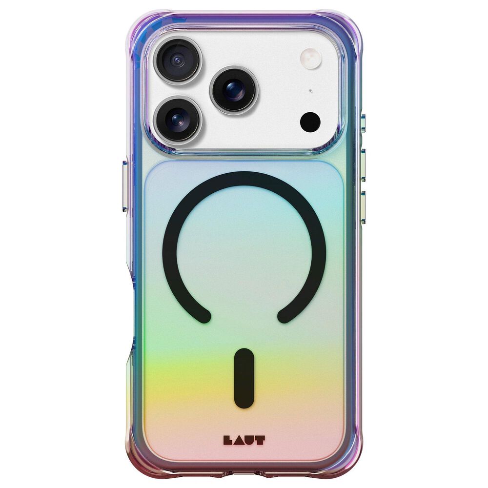 LAUT Aero Holo Case with MagSafe for iPhone 17 Pro Max in Midnight, , large