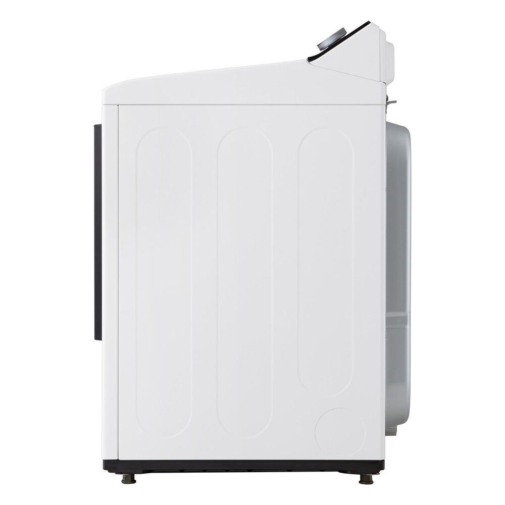 LG 7.3 Cu. Ft. Gas Dryer with AI Sensing in Alpine White, , large