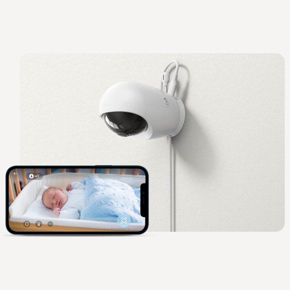 eufy E20 Baby Monitor with Camera in White, , large