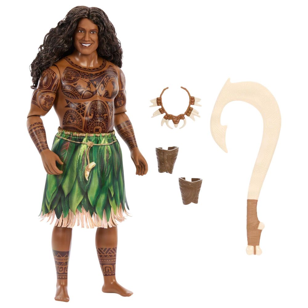 Disney Princess Maui Fashion Doll with Hook, , large