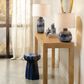 Splendor Living Glenhurst Table Lamp in Blue and White, , large