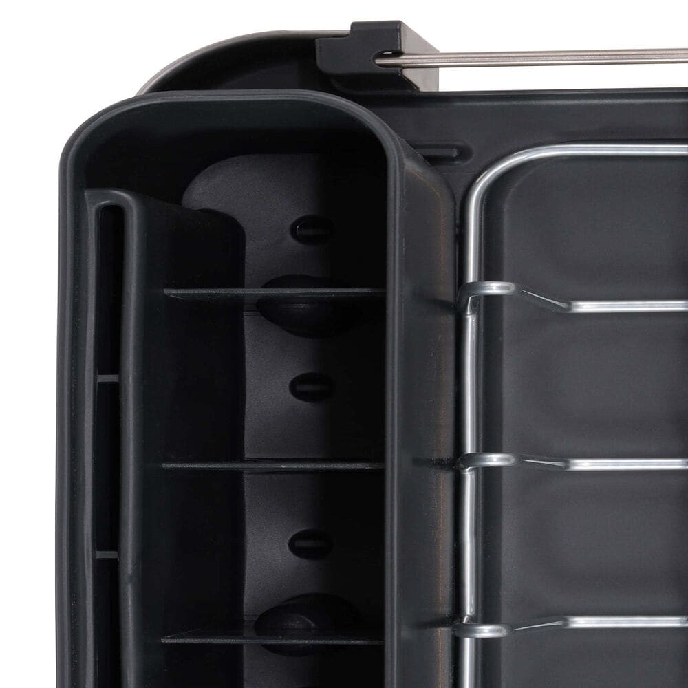 Joseph Joseph Extend Slim Expandable Dish Drainer in Stainless Steel and Gray, , large