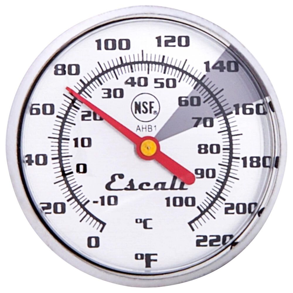Kitchen Supply Instant Read Beverage Thermometer in Silver, , large