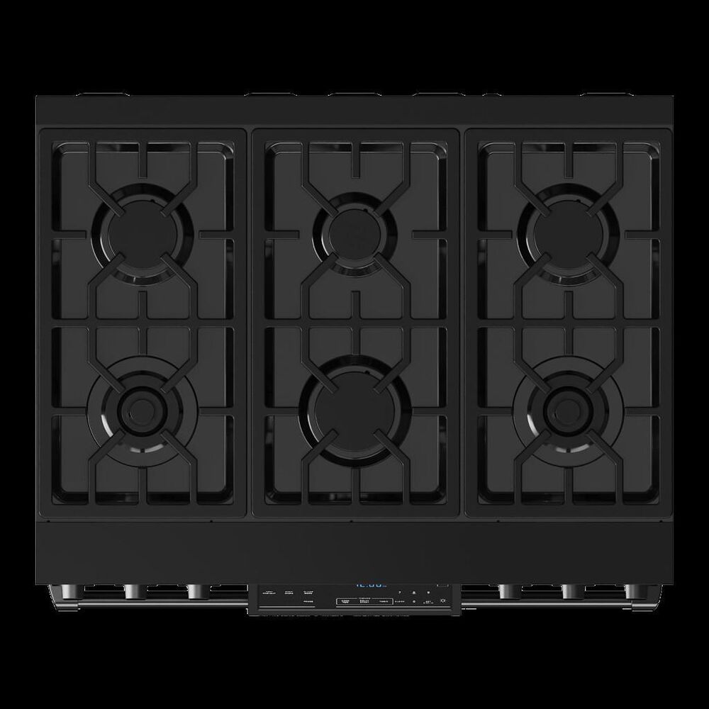 Thor Kitchen Gordon Ramsay 6 Cu. Ft. Professional Natural Gas Range in Black, , large