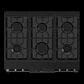 Thor Kitchen Gordon Ramsay 6 Cu. Ft. Professional Natural Gas Range in Black, , large