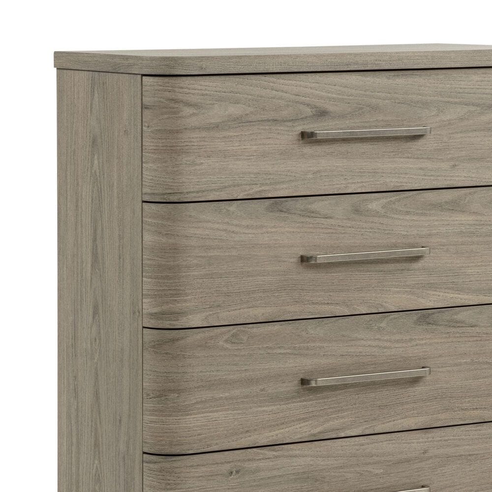 Crown Mark Veranda 5 Drawer Chest in Khaki, , large
