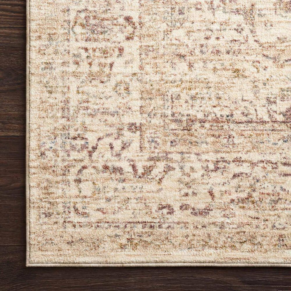 Loloi Revere REV-04 9&#39;6&quot; x 12&#39;5&quot; Ivory and Berry Area Rug, , large