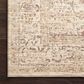 Loloi Revere REV-04 9"6" x 12"5" Ivory and Berry Area Rug, , large