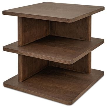 Moe"s Home Collection Casey Side Table in Dark Brown, , large