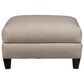 Bernhardt Mila Ottoman in Tan, , large