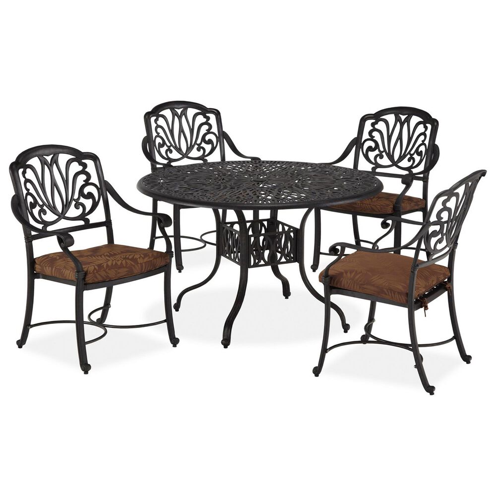 Homestyles Capri 5-Piece Dining Set in Gray, , large
