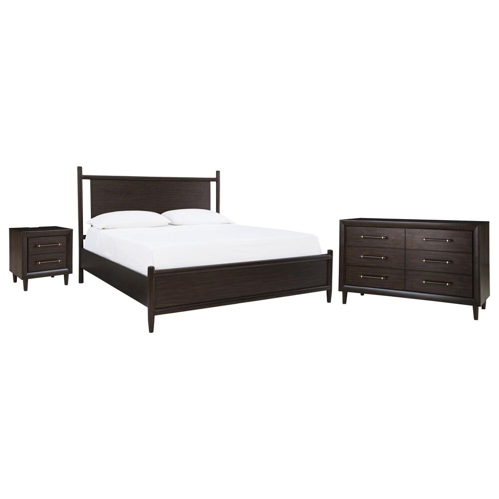 Ashley Dantenton California King Panel Bed with Dresser and Nightstand, , large