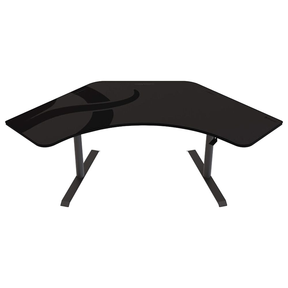 Arozzi Arena Angelo Gaming Desk in Gunmetal &#40;Box 1 of 2&#41;, , large