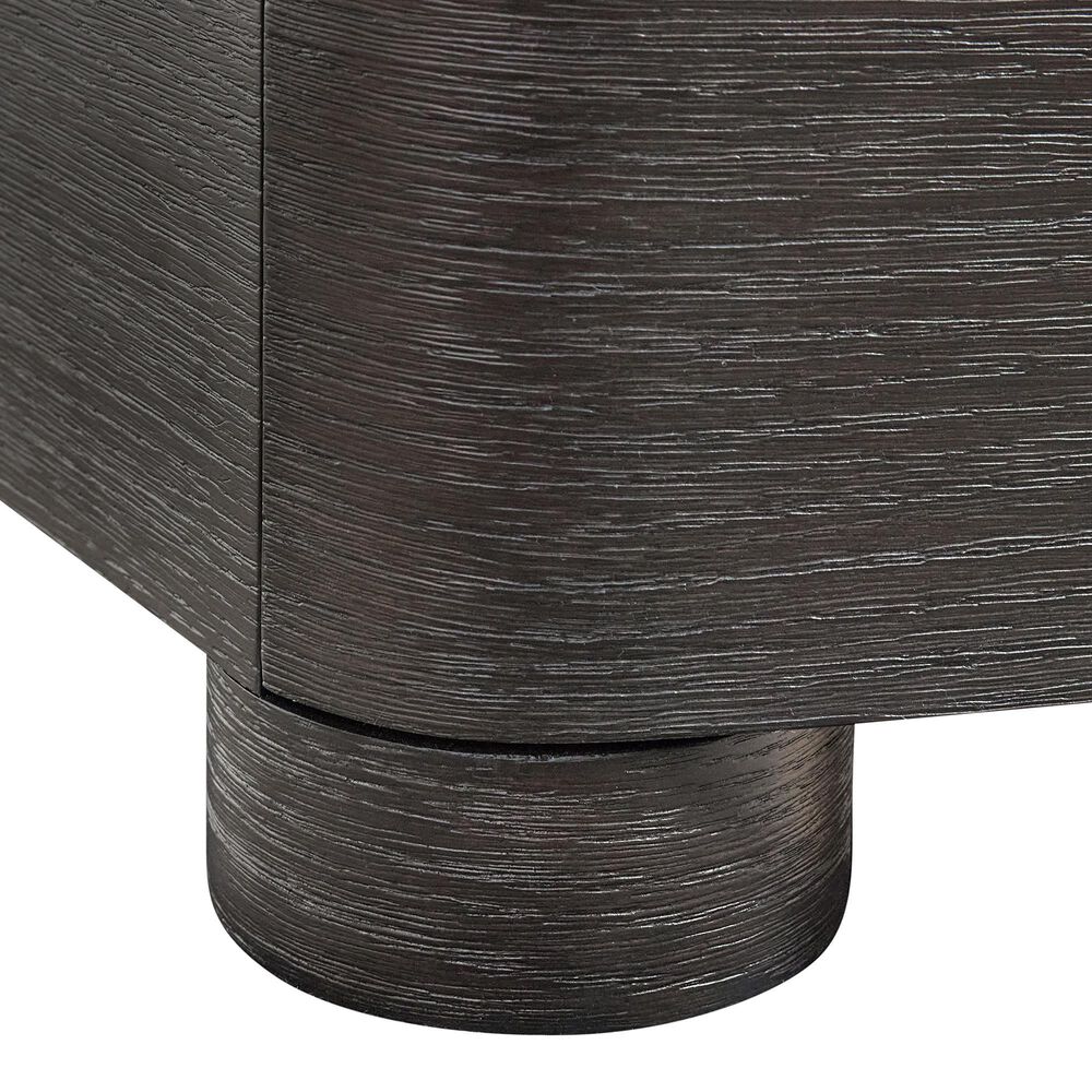 Bernhardt Geneve 34" 3 Drawer Nightstand in Robor and Ferrum with USB Ports, , large