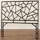 Baxton Studio Frydel Queen Headboard in Black, , large