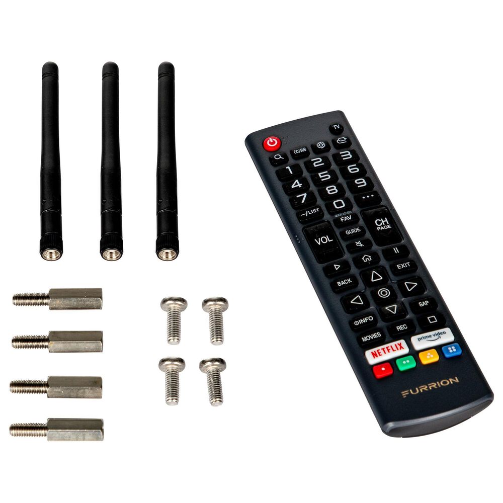 Furrion 55" Aurora Partial Sun Outdoor 4K LED UHD - Smart TV with 70W 2.1 Soundbar in Black, , large