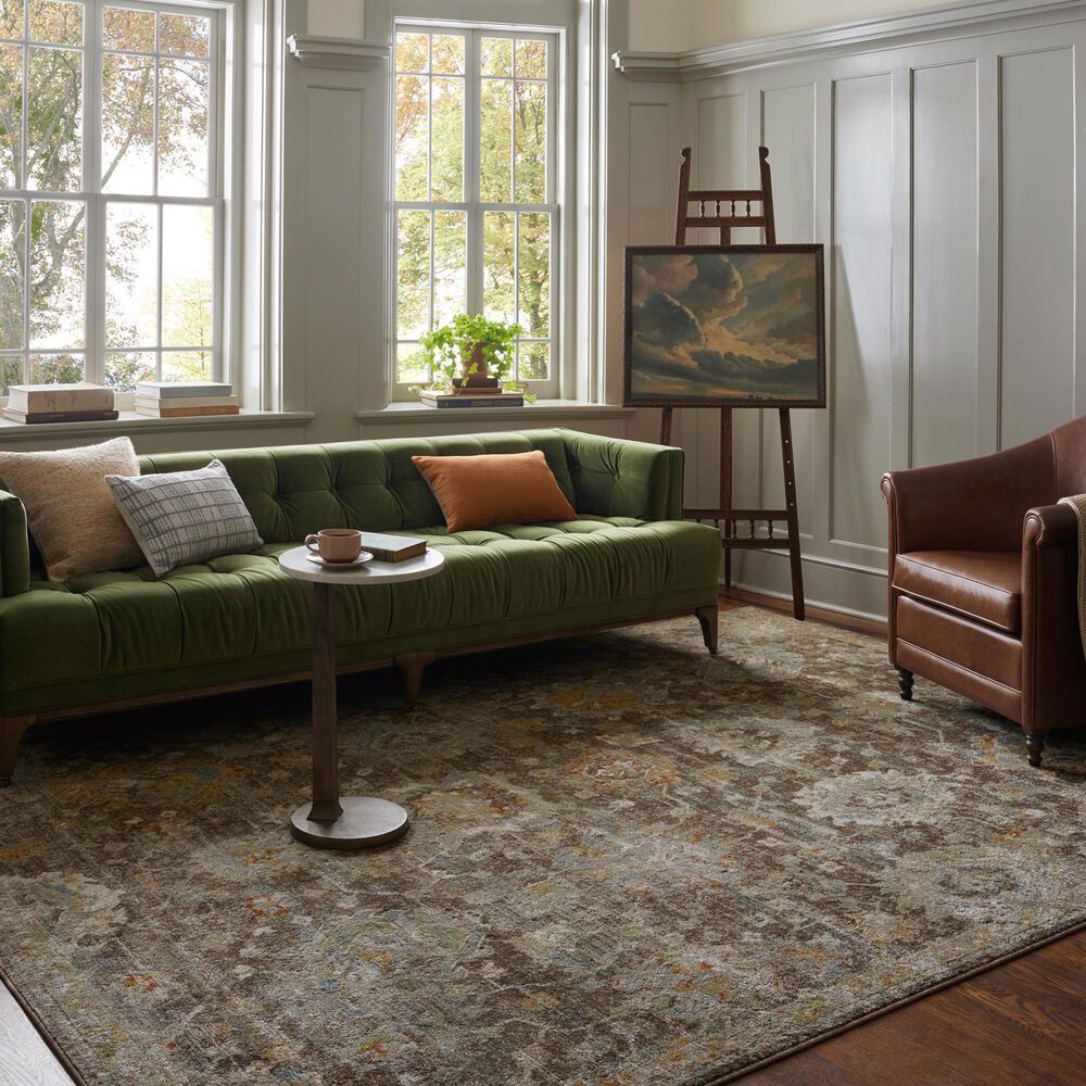 Magnolia Home Mona Bark and Multicolor 10&#39; x 14&#39; Area Rug, , large