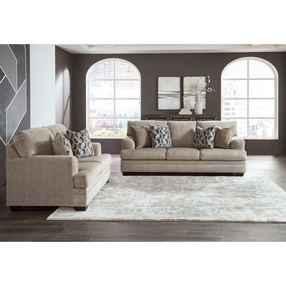 Ashley Stonemeade Stationary Sofa in Taupe, , large