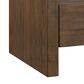 Crystal City Garland Glass Top End Table in Toffee, , large