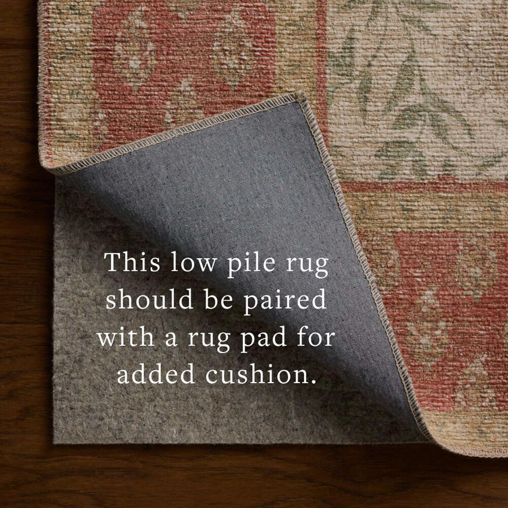 Rifle Paper Co. x Loloi Edinburgh Ivory and Spice 2'6" x 9'6" Runner, , large