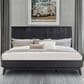 Blue River Carnaby King Platform Bed in Black Brushed, , large