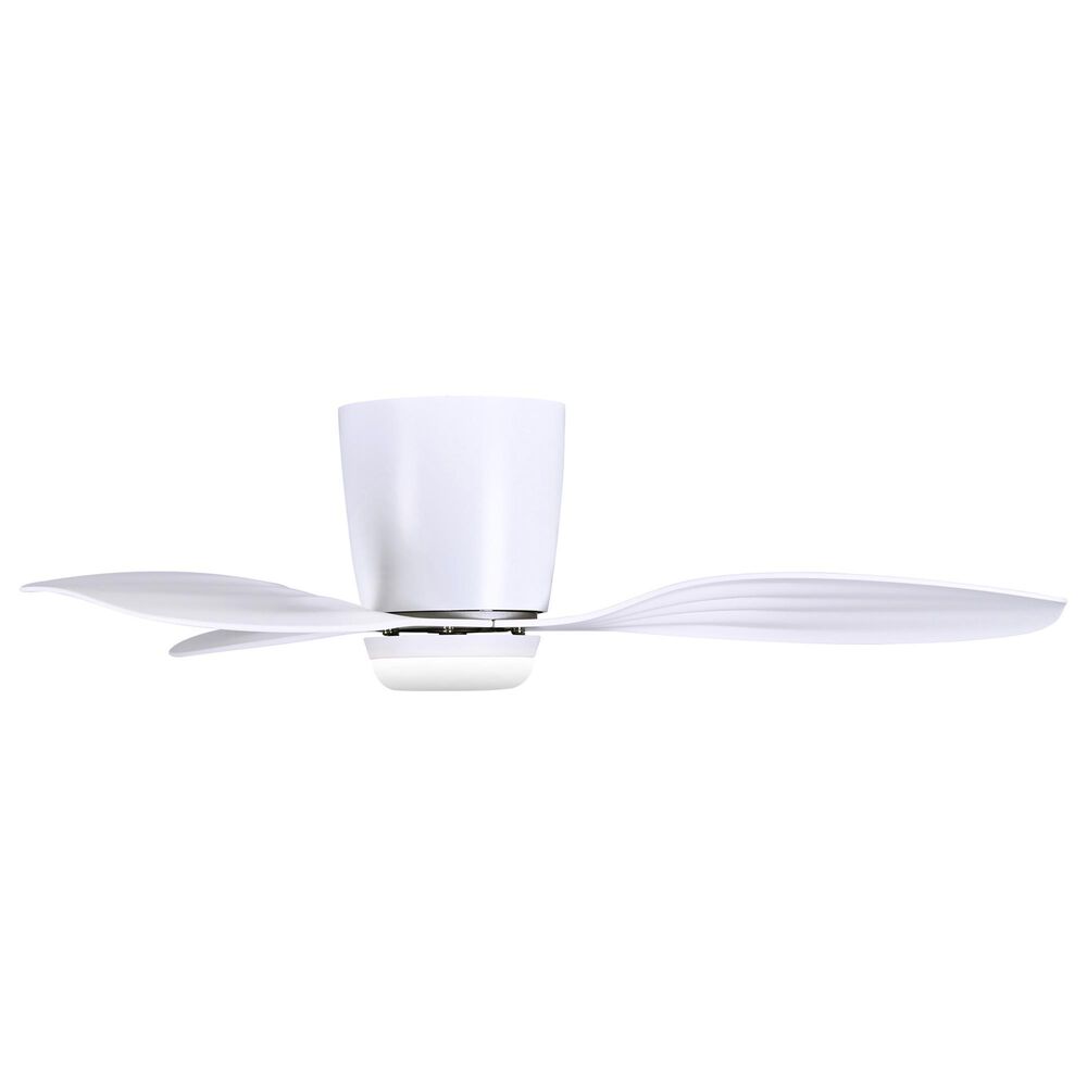 Minka-Aire Ventiara 36" LED Flush Mount Indoor/Outdoor Ceiling Fan in Flat White, , large